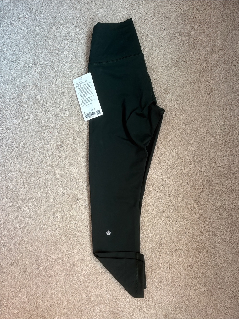 Lululemon Wunder Train 25” Size 8